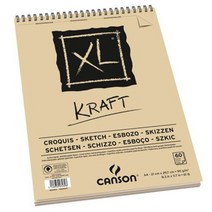 캔손 XL Kraft 스케치북, A4, 60매