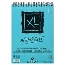 캔손 XL Watercolor 스케치북, A4, 30매, 1개