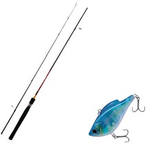 아피스 파이어스톰 배스 루어 낚싯대 S662ML + 다미끼 납자루 60 하드 베이트 루어 28g 226H GHOST, 1세트