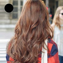 핑크에이지 루즈펌 V라인 4피스 시밀러컬 슈프림사 붙임머리, BC1 다크블랙, 1개