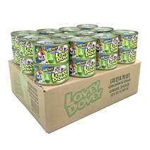 러비더비 강아지 간식 캔 100g, 치킨 + 게살 혼합맛, 24개입