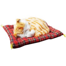 삼에스 활성탄 REAL 동물장식 인형 BIG, 오렌지냥이, 1개