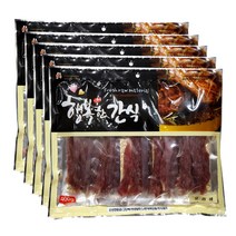 행복한간식 강아지 사사미 간식 400g, 오리 바맛, 5개