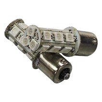 REXUS 슈퍼 18LED 램프 브레이크등 싱글, 옐로우, 2개입