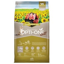 사조 옵티원 캣 오리해바라기씨 건식사료, 2.4kg, 1개