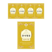 럭키심볼 24K골드 전자파차단 스티커 황금 만사형통, 혼합 색상, 5개입