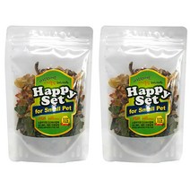 애니멀밥 해피세트 야채믹스 소동물 사료 포장 랜덤 발송, 60g, 2개입
