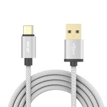 제이비랩 C타입 고속충전케이블 1m, JHC100c, 1개
