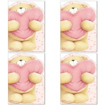 홀마크 곰돌이 편지지 세트 편선지 4p + 봉투 2p, KLT1512, 1세트