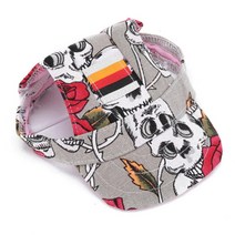 AnTs 반려동물 월드컵 국기 야구캡 MZ43, 로즈스컬G