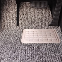 라임 코일 쿠션 차량용 카매트 확장형 베이지브라운 3p 세트, 벤츠, S클래스 쿠페 2015년 1월~