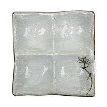 예인도예 연꽃 오목 사절 나눔접시 소 17.4 x 18.4 x 5 cm, 혼합 색상, 1개
