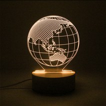 [diy컬러링지구본] 미트라샵 USB 빛조절무드등 지구본