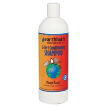 어스배스 2 in 1 망고탱고 컨디셔닝 강아지 샴푸, 472ml, 1개