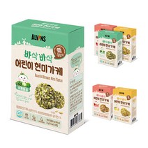 엘빈즈 바삭바삭 어린이 현미가케 빨강마을 + 노랑마을 + 푸른마을, 빨강마을, 노랑마을, 푸른마을, 2세트