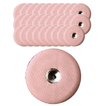 패션포인트 싸개 스냅단추 21 mm, 핑크, 100개