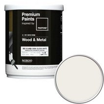 노루페인트 팬톤 우드앤메탈 페인트 반광 1L, 11-0602 Snow White