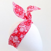 크리스킨드 반다나 와이어 헤어밴드