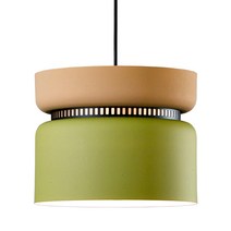 샛별하우스 토마스 1등 펜던트 조명 대형, 브라운그린