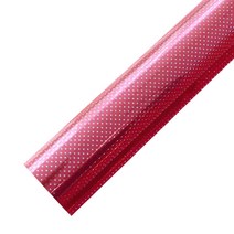 포포팬시 잔도트 비닐 롤 포장지 소, 핑크, 1개