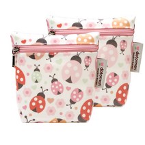 도토마리 방수 미니파우치 2p, 무당벌레, 1개