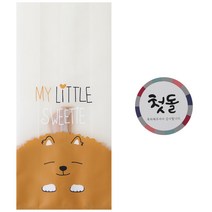황씨네도시락 멍이M봉투 50p + 스티커 첫돌 전통 50p, 1세트