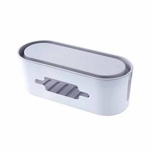 더자카 앰플 전선정리함 화이트, 1개