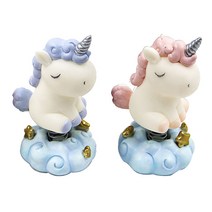 앤티스 차량용 흔들인형세트, 부부유니콘
