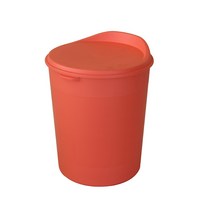리빙숲 다용도 수납 스툴, 코랄핑크, 1개