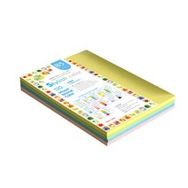 종이문화 스타일리쉬 시즌칼라 색지 혼합 235 SN-Popular Tone 120g, B5, 130매