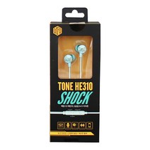 씽크웨이 TONE HE310 SHOCK 메탈 이어폰, 민트