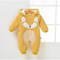 맘스케어 여우친구 기모 방한우주복