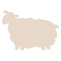 쿠 홈 인테리어 아크릴 메모판 MO76 부착형, 베이지