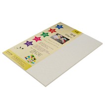 종이문화 트윙클스타 얇은 펄지 120g 4절 No11 백금, 15개입