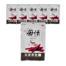 모정 강아지 간식 120g, 사슴고기져키, 6개입