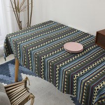 슈퍼식스 두껍고 고급스러운 직물 짜임으로 따듯한 분위기의 식탁보, 1, 90 x 90 cm