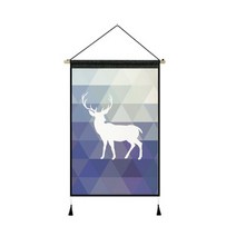 뮤엘 사슴뿔 인테리어 족자, ML10