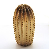 리버그린 선인장 인테리어 장식품, 골드 A타입