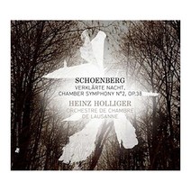 ARNOLD SCHOENBERG/ANTON WEBERN - VERKLARTE NACHT CHAMBER SYMPHONY NO.2 & LANGSAMER SATZ/HEINZ HOLLIGER EU수입반, 1CD