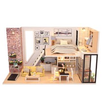 ADICO DIY 미니어처 하우스, 브라운 스톤