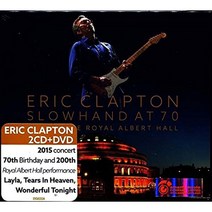 DVD ERIC CLAPTON - SLOWHAND AT 70: LIVE AT THE ROYAL ALBERT HALL, 3CD