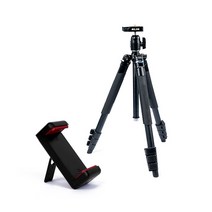 슬릭 고급형 4단 스마트폰 카메라 삼각대 LiTE AL-420M + 거치대 WT-09M, LiTE AL-420M + WT-09M