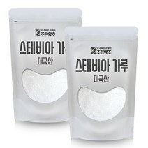 굿허브 에리스리톨 스테비아 가루, 200g, 2개입