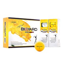 빅야드 제로소프트 골프공 3피스 42.67mm 주황 6p + 흰색 6p, 혼합 색상, 1세트