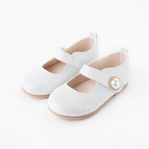 스위프 여아용 옆진주 구두