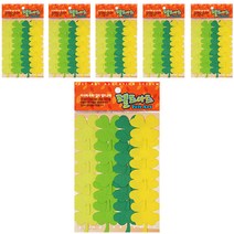 동기오피스 펠트아트지 접착식 20p x 6개, DF-1041 네잎클로버