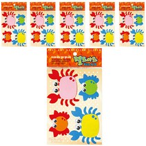 동기오피스 펠트아트지 접착식 4p x 6개, DF-1096 게