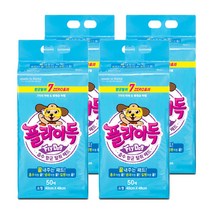 플라이독 애견 배변패드 50p, 4개