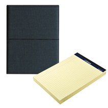 스탠다드 오피스팩 패드폴리오 A4 + 리갈패드 A4 50매 랜덤 발송 5p, 블랙, 1세트