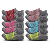 티아이바로 여성용 페이크삭스 등산양말 10켤레, 랜덤 발송